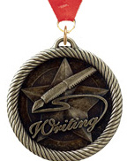 Writing Scholastic Medal [2 inch]