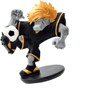 Soccer Extreme Rockin' Resin - Male [5 inch]