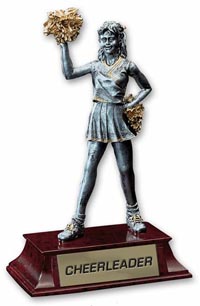 Cheerleader Signature Series Resin Trophy [6 inch]