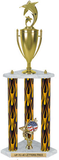Three-Post Trophy [36 inch]