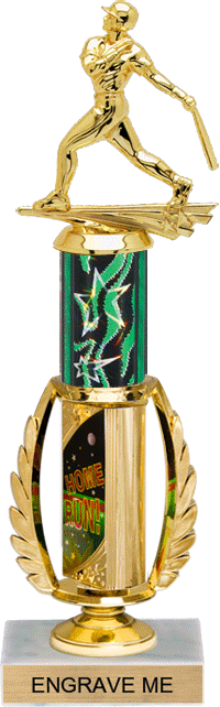 Baseball Spinning Sport Riser w/ Column [16 inch]