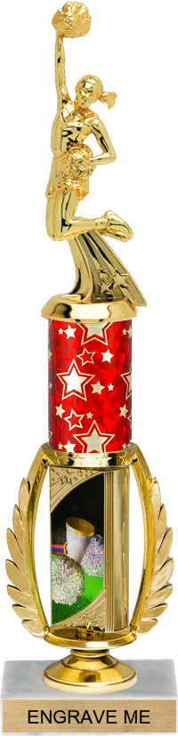 Cheer Spinning Sport Riser w/ Column [15 inch]