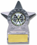 Krystal Clear Star Ice Award w/ Insert