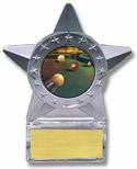 Krystal Clear Star Ice Award w/ Insert
