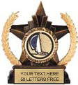 Insert Award Star Resin