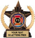 Insert Award Star Resin