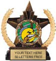 Insert Award Star Resin