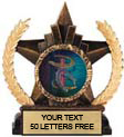 Insert Award Star Resin