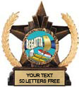 Insert Award Star Resin