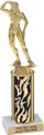 10 inch Interchangeable Column Trophy