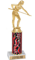 10 inch Interchangeable Column Trophy