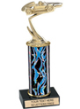Trophy: Interchangeable Column w/ Black Marble Base