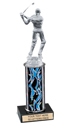 Trophy: Interchangeable Column w/ Black Marble Base