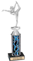 Trophy: Interchangeable Column w/ Black Marble Base