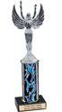 Trophy: Interchangeable Column w/ Black Marble Base