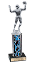 Trophy: Interchangeable Column w/ Black Marble Base