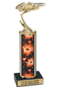 Trophy: Interchangeable column w/ Black Marble Base