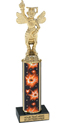 Trophy: Interchangeable column w/ Black Marble Base