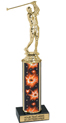 Trophy: Interchangeable column w/ Black Marble Base