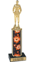 Trophy: Interchangeable column w/ Black Marble Base