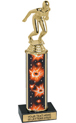 Trophy: Interchangeable column w/ Black Marble Base