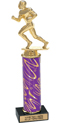 Trophy: Figure on Marble Base w/ Column