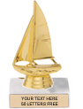 Trophy: Figure on marble base