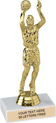 Trophy: Figure on marble base