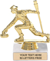 Trophy: Figure on marble base
