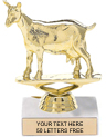 Trophy: Figure on marble base