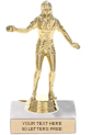 Trophy: Figure on marble base