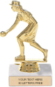 Trophy: Figure on marble base
