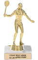 Trophy: Figure on marble base