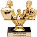 Trophy: Figure on marble base