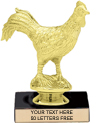 Trophy: Figure on marble base