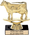 Trophy: Figure on marble base