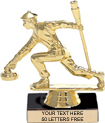 Trophy: Figure on marble base