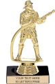 Trophy: Figure on marble base