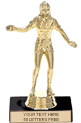Trophy: Figure on marble base