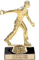 Trophy: Figure on marble base