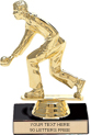 Trophy: Figure on marble base