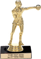 Trophy: Figure on marble base