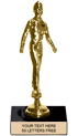 Trophy: Figure on marble base