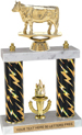 Trophy: Interchangeable 2-Post w/ Trim
