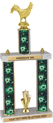 Trophy: Interchangeable column 2-Post w/ Trim