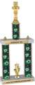 Trophy: Interchangeable column 2-Post w/ Trim