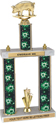 Trophy: Interchangeable column 2-Post w/ Trim