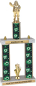 Trophy: Interchangeable column 2-Post w/ Trim