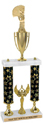Trophy: Interchangeable column 2-Post w/ Trim