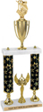Trophy: Interchangeable column 2-Post w/ Trim